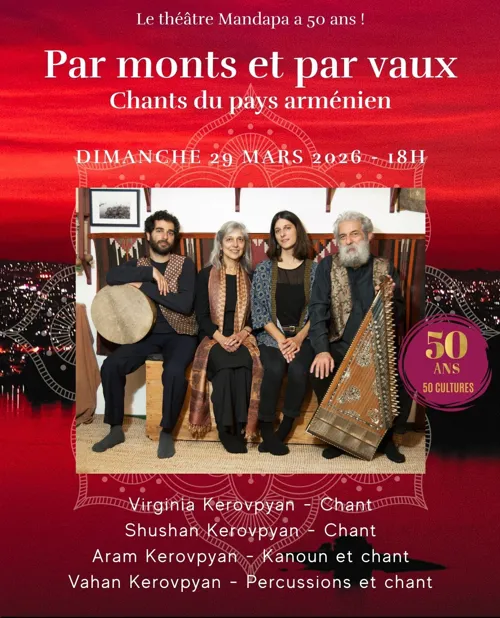 Affiche de Par monts et par vaux - Chants du pays arménien