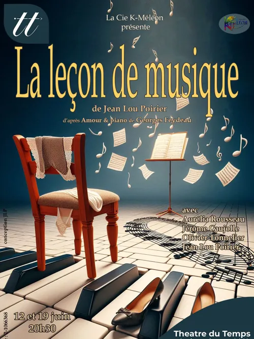 Affiche de La leçon de musique