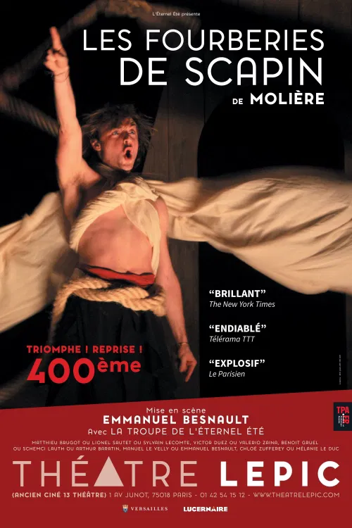 Affiche de Les fourberies de Scapin