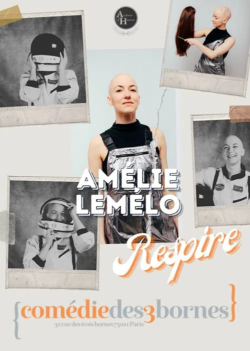 Affiche de Amélie Lemélo dans Respire