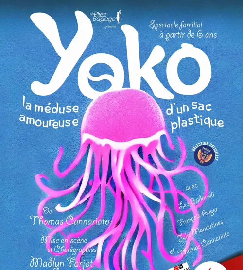 Affiche de Yoko, la méduse amoureuse d'un sac plastique