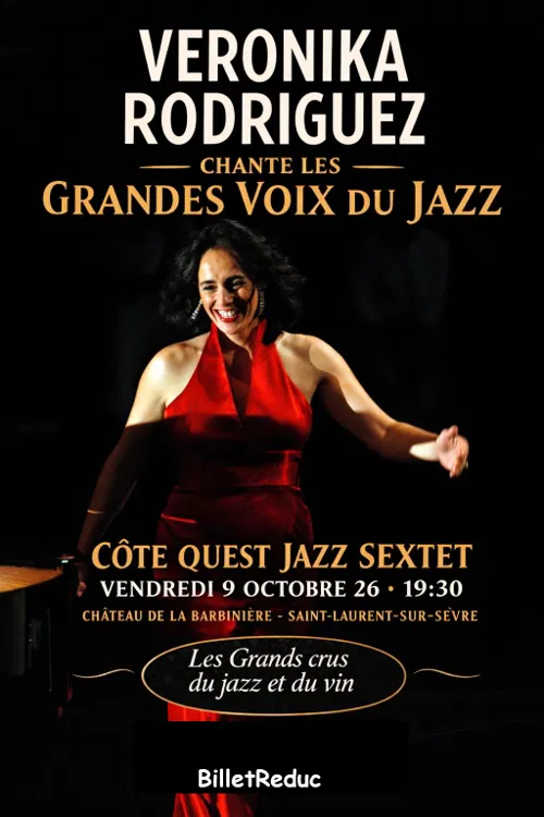 Affiche de Veronika Rodriguez chante les grandes voix du jazz