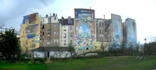 Affiche de Visite guidée : Le nouveau visage de la Goutte-d'Or, balade de quartier | par Loetitia Mathou
