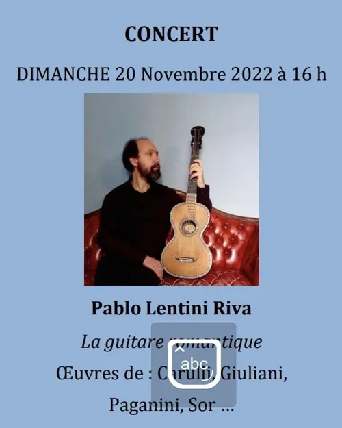 Affiche de La guitare romantique à la Salpêtrière
