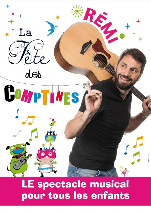 Affiche de Rémi chante La Fête des Comptines