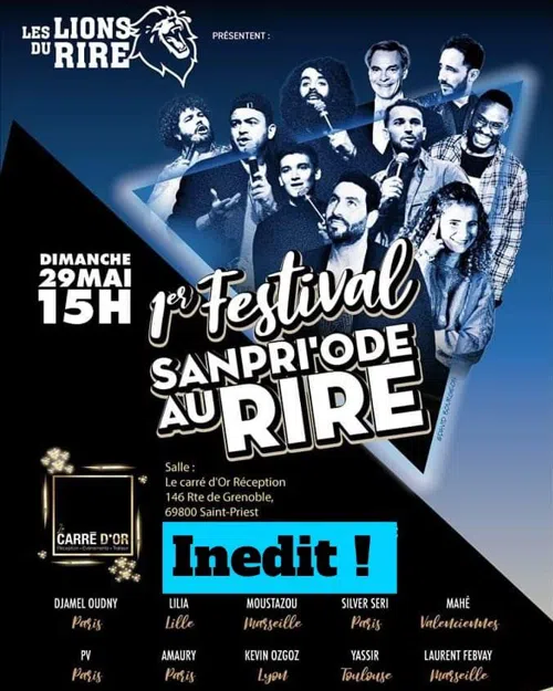 Affiche de Festival humoristique Sanpri'ode au rire