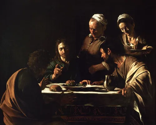 Affiche de Caravage à Rome, amis et ennemis