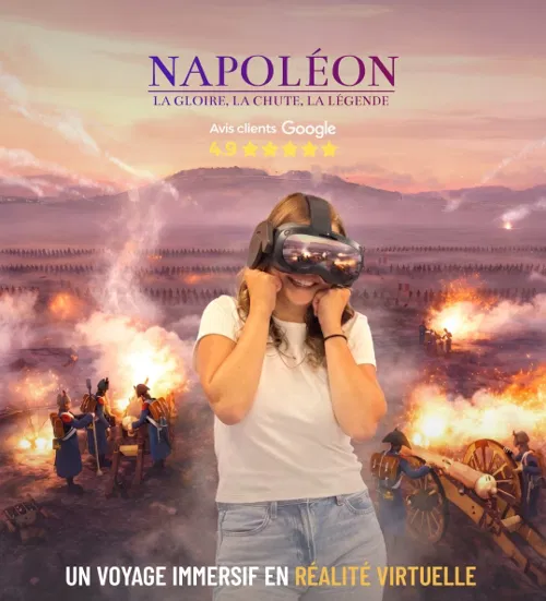 Affiche de Napoléon, l'épopée immersive