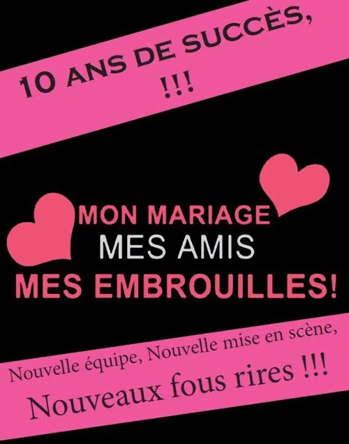 Affiche de Mon mariage, mes amis, mes embrouilles !
