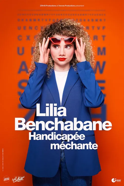 Affiche de Lilia Benchabane dans Attention Handicapée Méchante