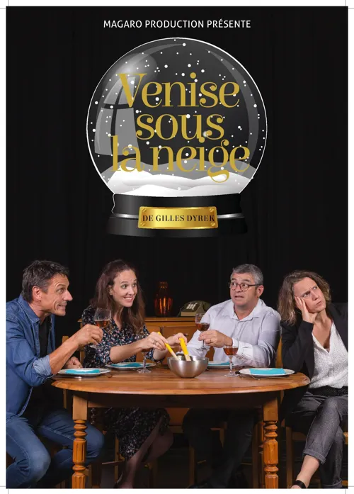 Affiche de Venise sous la neige
