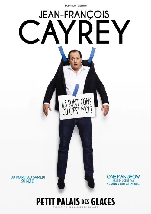 Affiche de Jean-François Cayrey dans Ils sont cons ou c'est moi ?