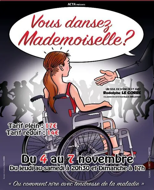 Affiche de Vous dansez Mademoiselle ?