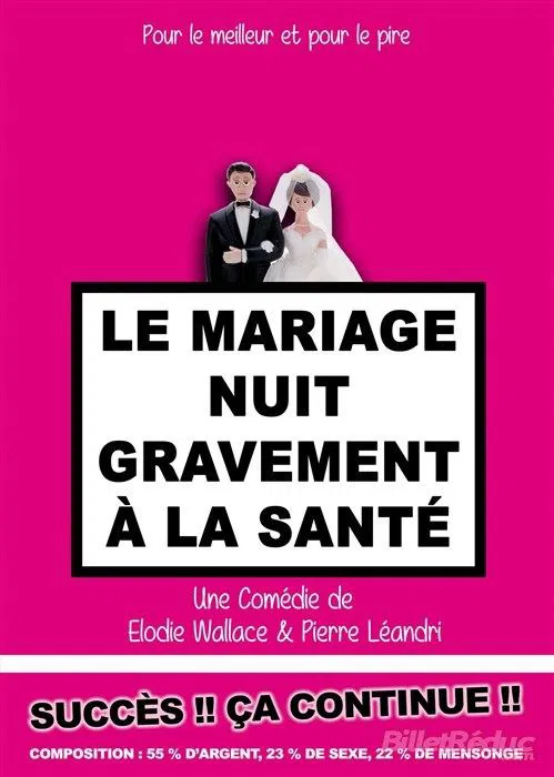 Affiche de Le mariage nuit gravement à la santé