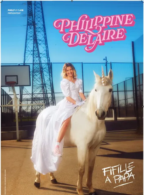 Affiche de Philippine Delaire dans Fifille à papa