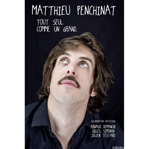 Affiche de Matthieu Penchinat dans Tout seul comme un grand