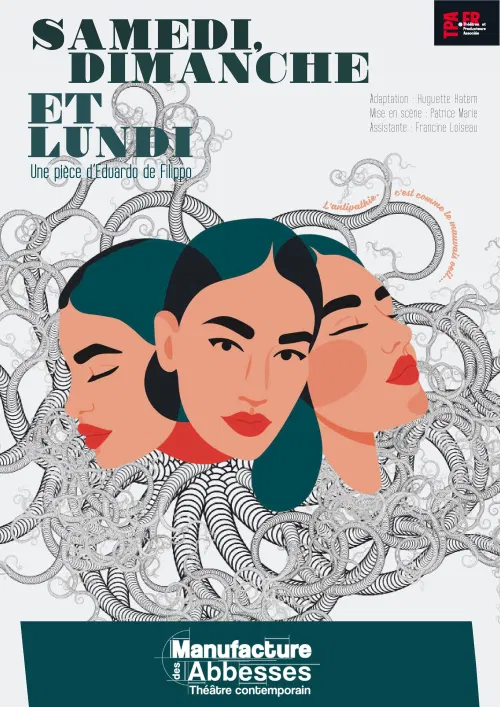 Affiche de Samedi, Dimanche et Lundi