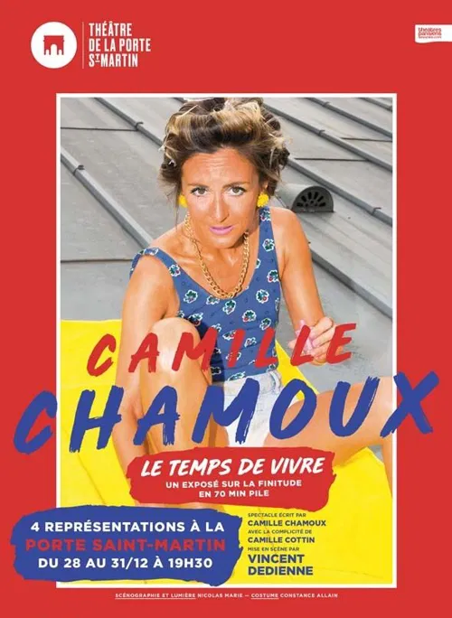 Affiche de Camille Chamoux dans Le temps de vivre