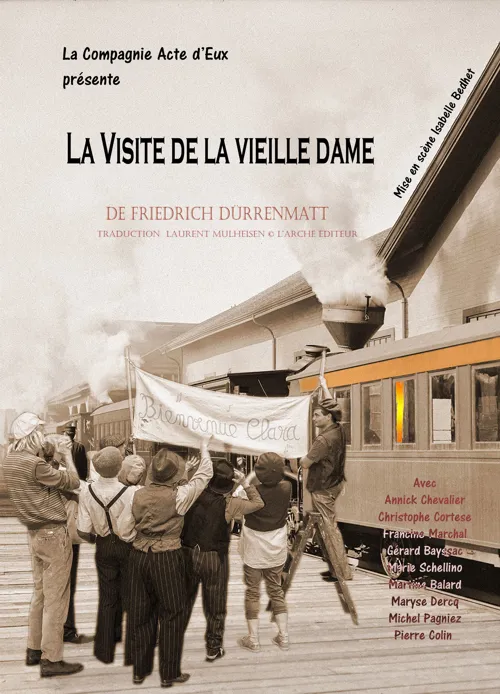 Affiche de La visite de la vieille dame