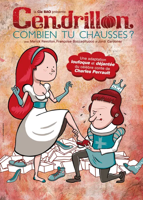 Affiche de Cendrillon combien tu chausses ?