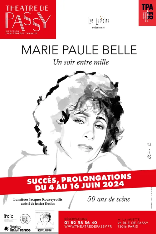 Affiche de Marie Paule Belle : Un Soir entre Mille | Juin 2024
