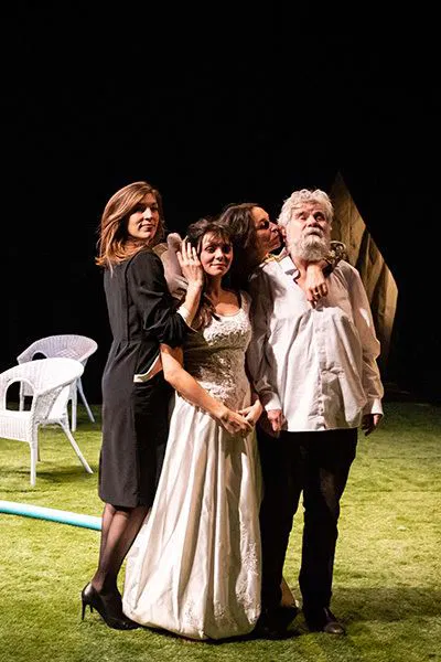 Affiche de King Lear syndrome ou les mal élevés