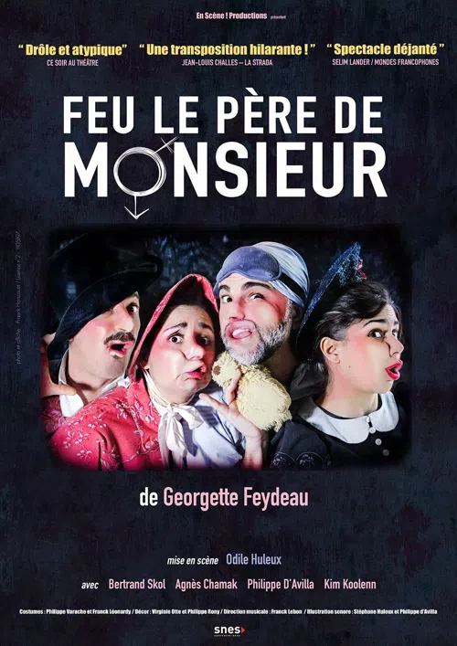 Affiche de Feu le père de Monsieur