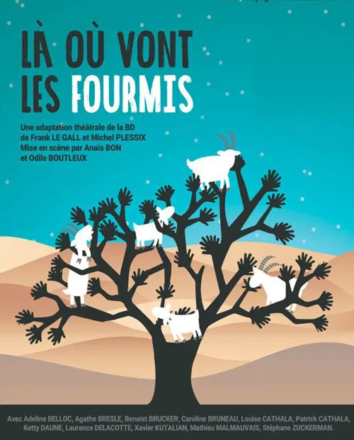 Affiche de Là où vont les fourmis
