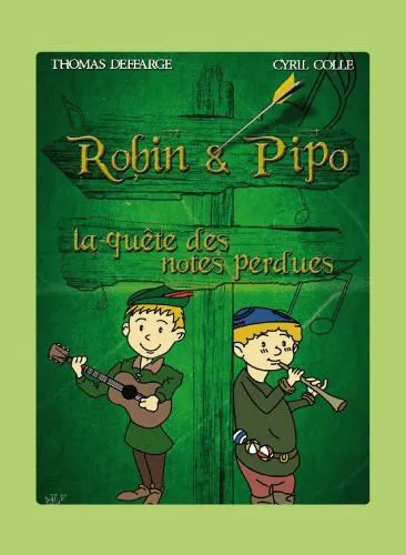 Affiche de Robin et Pipo : la quête des notes perdues