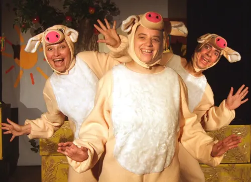 Photo 1 de Les trois petits cochons