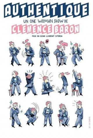 Affiche de Clémence Baron dans Authentique