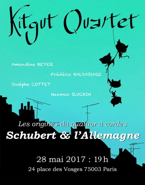 Affiche de Concert Kitgut Quartet
