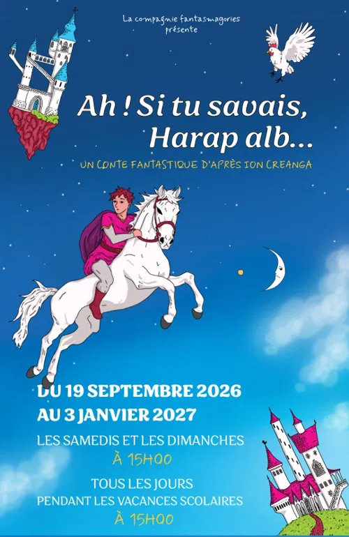 Affiche de Ah ! Si tu savais, Harap alb...