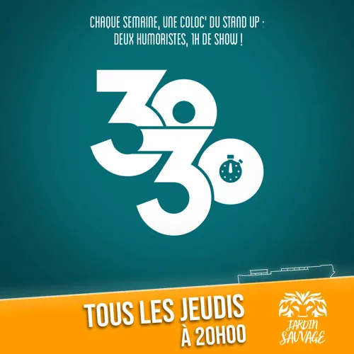 Affiche de 30/30, 30min chacun(e), 1h de rire