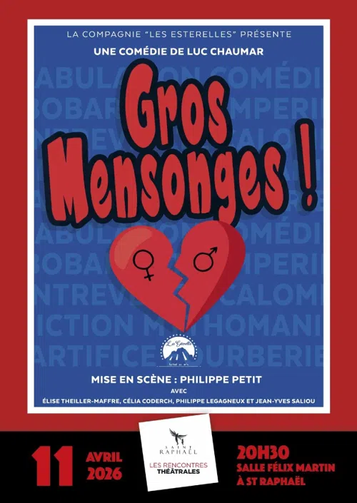 Affiche de Gros mensonges !