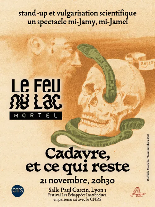Affiche de Le Feu au Lac Mortel, Cadavre et ce qui reste
