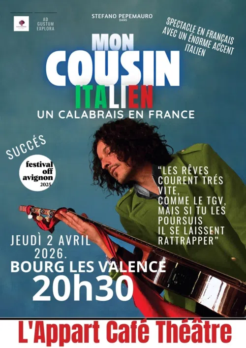 Affiche de Mon cousin italien, un calabrais en France ?