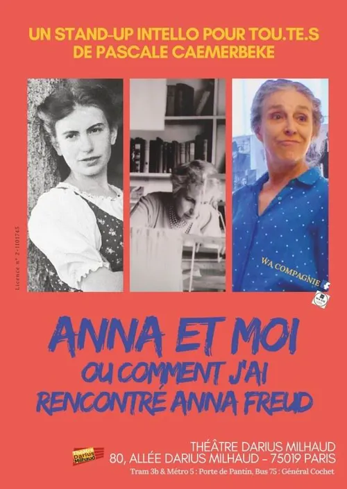 Affiche de Anna et moi ou comment j'ai rencontré Anna Freud