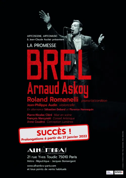 Affiche de La Promesse Brel