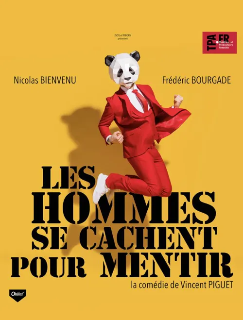 Affiche de Les hommes se cachent pour mentir