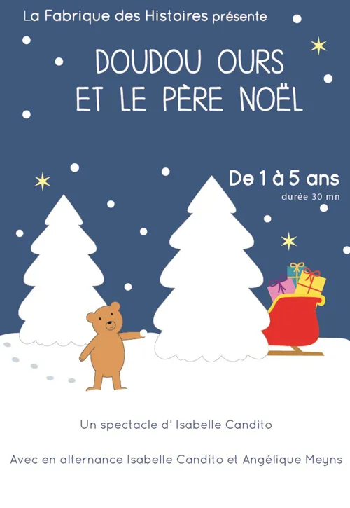 Affiche de Doudou ours et le père Noël