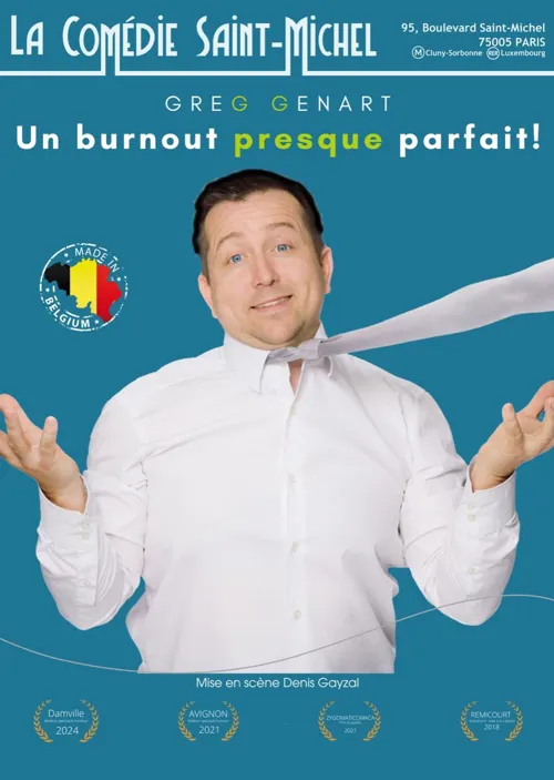 Affiche de Greg Genart dans Un burnout presque parfait !