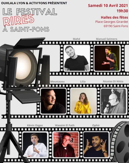 Affiche de Festival Rires à Saint-Fons