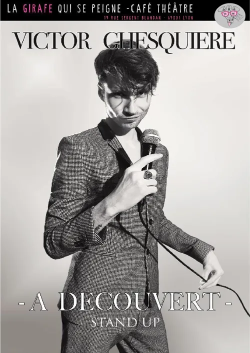 Affiche de Victor Ghesquière dans A découvert