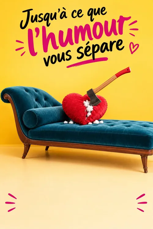 Affiche de Jusqu'à ce que l'humour vous sépare