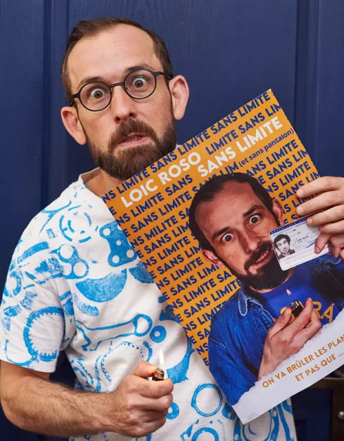 Affiche de Loïc Roso dans Sans limite