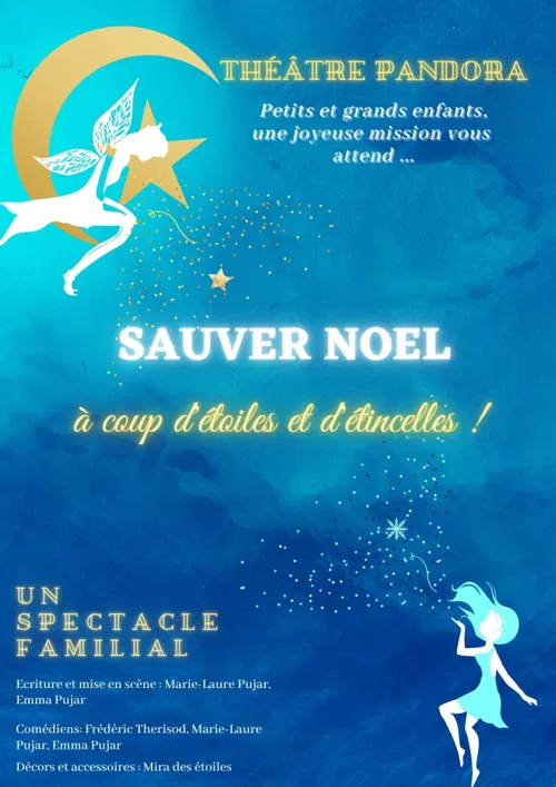 Affiche de Sauver Noël à coup d' étoiles et d'étincelles !