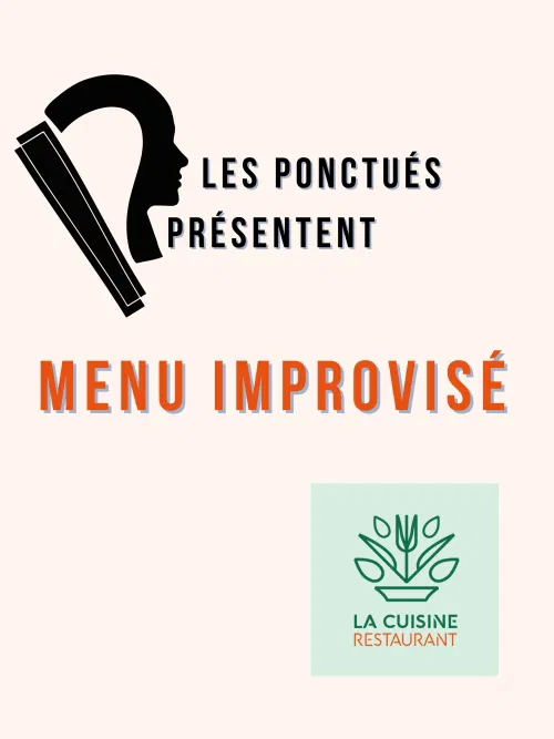 Affiche de Le menu improvisé