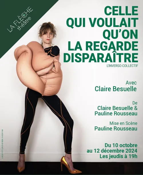 Affiche de Celle qui voulait qu'on la regarde disparaître