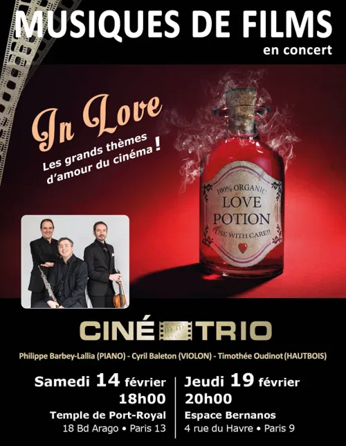 Affiche de In Love : Les grands thèmes d'amour du cinéma